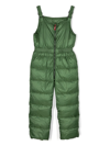 AI RIDERS ON THE STORM YOUNG PADDED FEATHER-DOWN JUMPSUIT