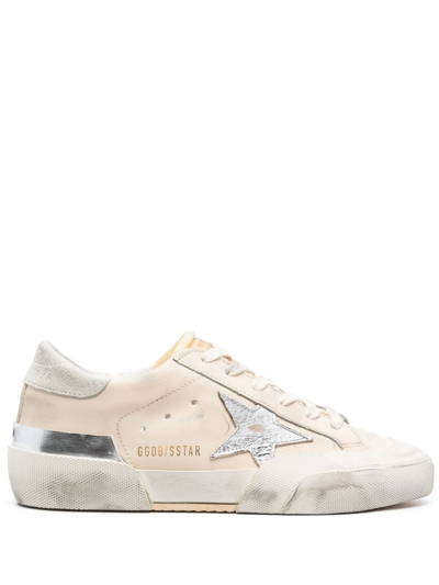 Golden Goose Superstar Low-top Sneakers In Optic White Ice