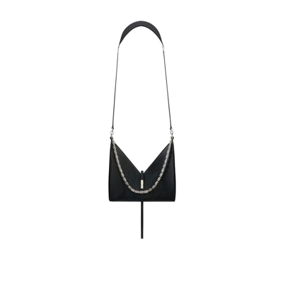 Givenchy (vip) Black Cut Out Small Leather Cross Body Bag