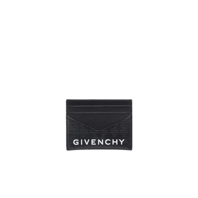 Givenchy (vip) Black G Cut Leather Card Holder