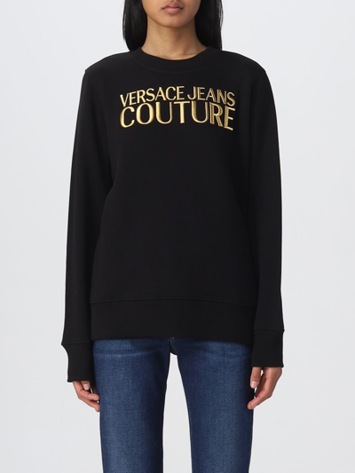 Versace Jeans Couture Sweatshirt  Woman In Black 1