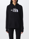 The North Face Black  Jersey Hoodie With Print In Black