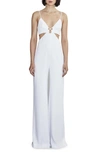 Et Ochs Carter Sleeveless Wide-leg Jumpsuit In White