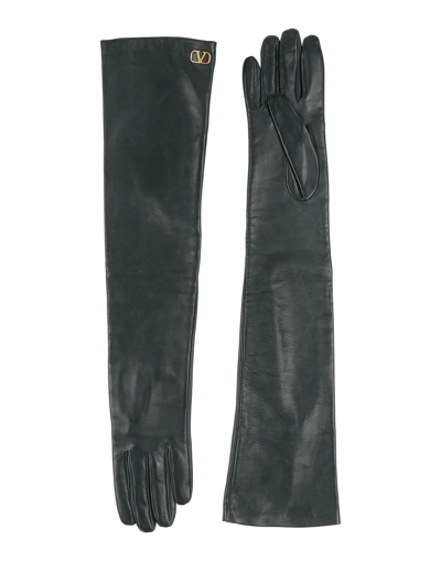Valentino Garavani Gloves In Green