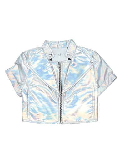 Gaelle Paris Babies' Jackets In Silver