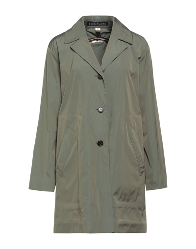 Esemplare Overcoats In Green