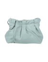 Themoirè Handbags In Sage Green