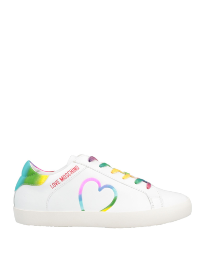 Love Moschino Sneakers In White