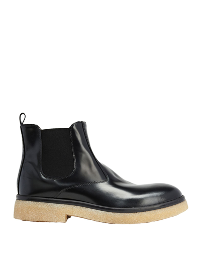 8 By Yoox Ankle Boots In Black