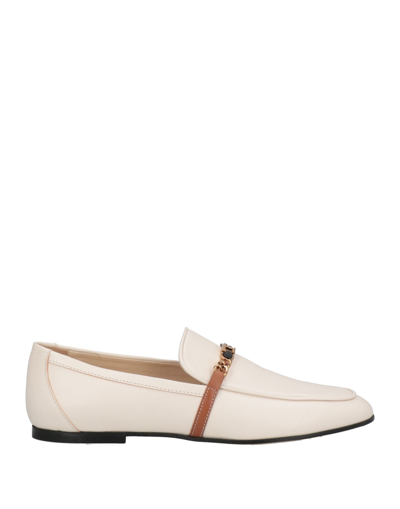 Tod's Loafers In White