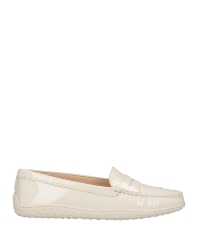 Tod's Loafers In White