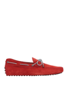 Tod's Loafers In Red