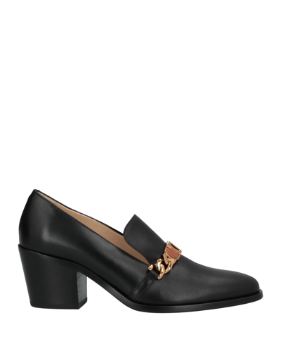 Tod's Woman Loafers Black Size 7 Calfskin