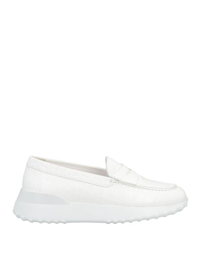 Tod's Loafers In Off White