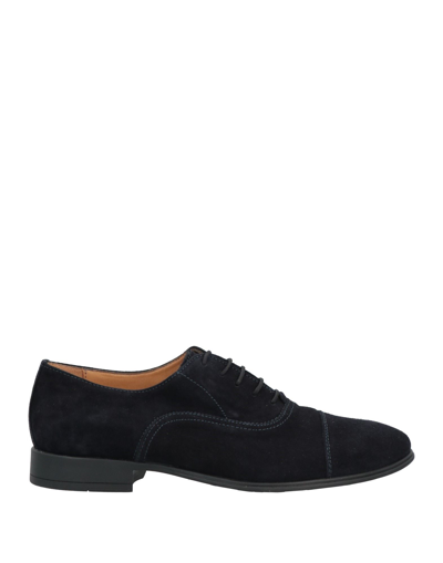 Antica Cuoieria Lace-up Shoes In Dark Blue