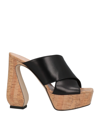 Si Rossi By Sergio Rossi Woman Mules & Clogs Black Size 5 Soft Leather