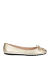 Tod's Ballet Flats In Grey