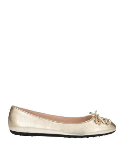 Tod's Ballet Flats In Grey