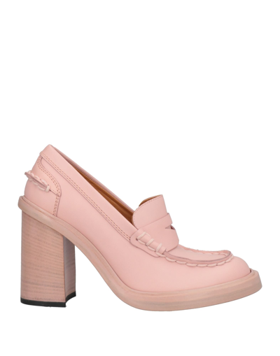 Tod's Loafers In Pink