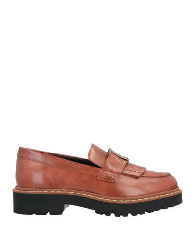 Hogan Loafers In Brown