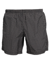 Alexander Mcqueen Swim Trunks In Black