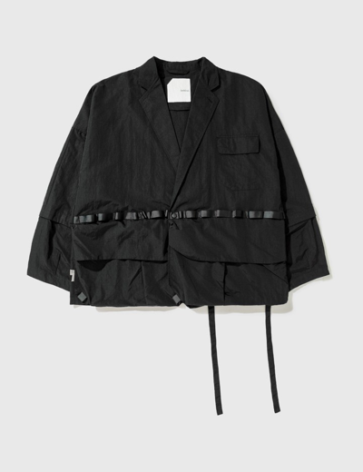 Archival Reinvent Teflon® Arc_indux Suit Jacket 01 In Black