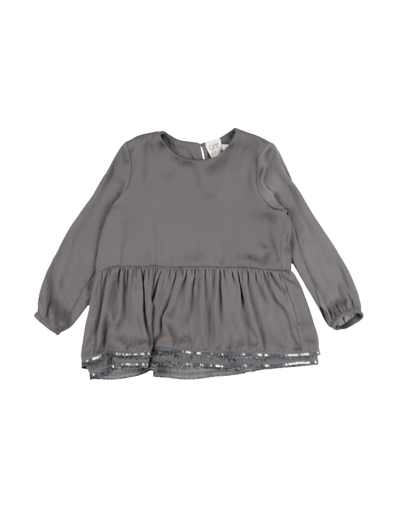 Caffe' D'orzo Blouses In Grey