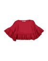 Philosophy Di Lorenzo Serafini Babies'  Toddler Girl Top Red Size 6 Cotton