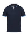Heritage Polo Shirts In Blue