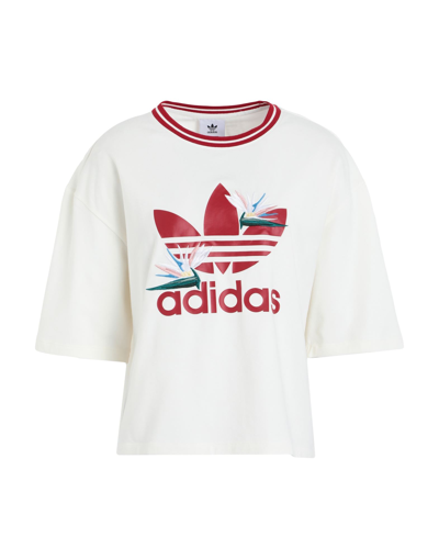 Adidas X Thebe Magugu T-shirts In Ivory