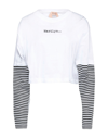Ndegree21 T-shirts In White