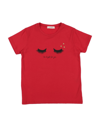 Vicolo Kids' T-shirts In Red