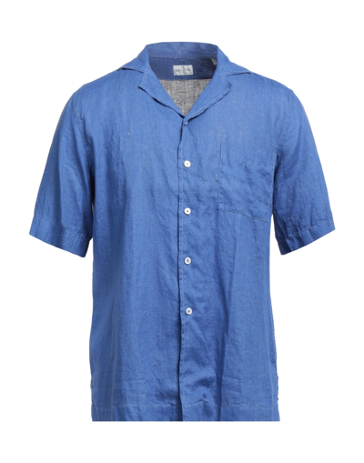 Bagutta Shirts In Azure