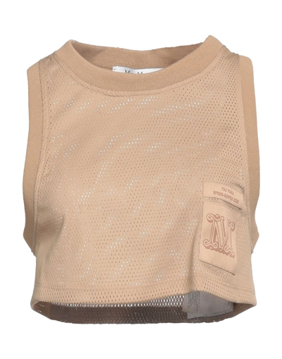Max Mara Tops In Beige