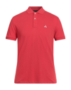 Peuterey Polo Shirts In Red