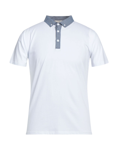 Cashmere Company Polo Shirts In White