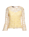 Trussardi Jeans Blouses In Beige