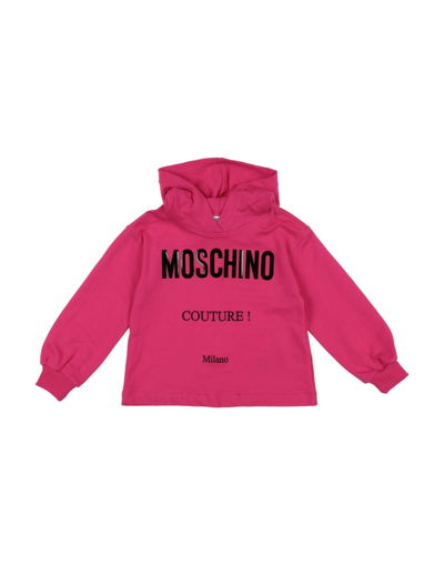 Moschino Kid Kids' Sweatshirts In Pink