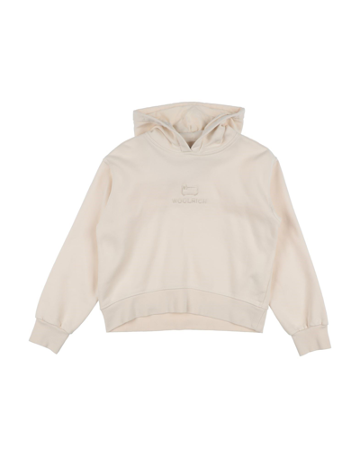 Woolrich Kids' Sweatshirts In Beige