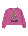 Moschino Kid Kids' Sweatshirts In Pink