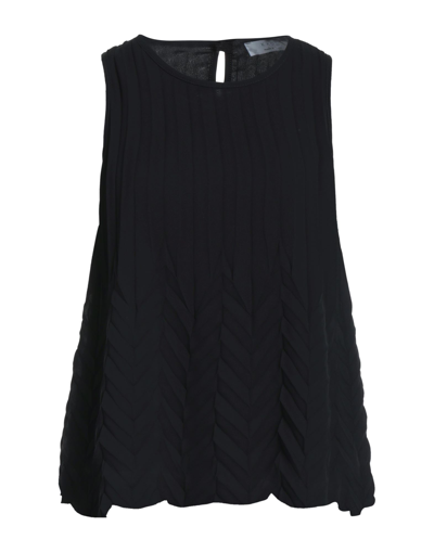 Kaos Tops In Black