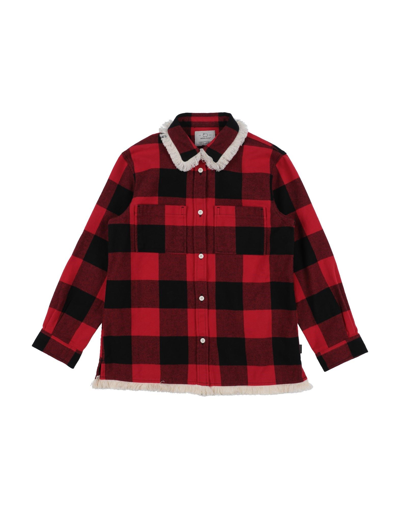 Woolrich Kids' Shirts In Red