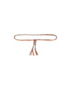 Alanui Woman Belt Tan Size Onesize Cotton, Acrylic In Brown