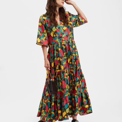 La Doublej The J Dress In Multi