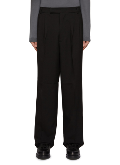 The Frankie Shop Beo Midweight Light Stretch Suit Pants In Black