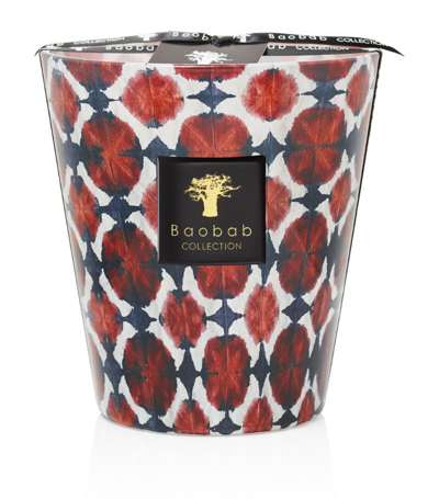 Baobab Collection 77.6 Oz. Bohomania Django Max16 Candle In Red And Blue