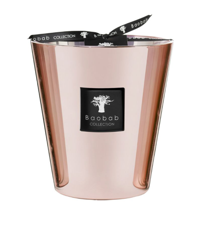 Baobab Collection Les Exclusives Roseum Candle (16cm) In Rose Gold