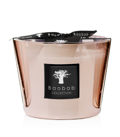 Baobab Collection Les Exclusives Roseum Candle (10cm) In Rose Gold