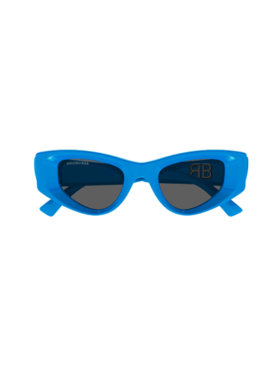 Balenciaga Bb0243s Sunglasses In Blue
