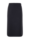 Maison Margiela Skirt In Navy Blu